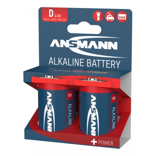 Ansmann Red D alkáli elem - 2 db