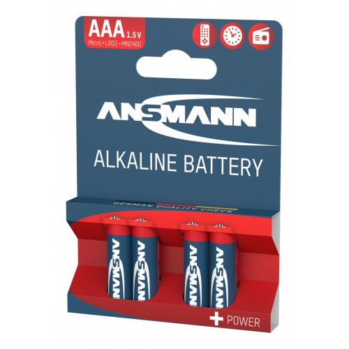 Ansmann Red AAA alkáli elem - 4 db