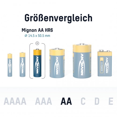 Ansmann X-Power AA alkáli elem - 4 db