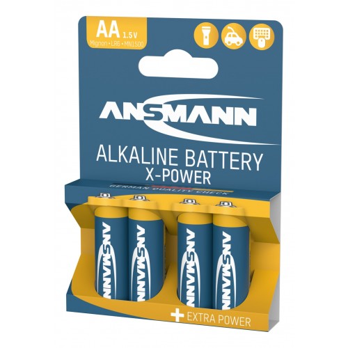 Ansmann X-Power AA alkáli elem - 4 db