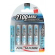 Ansmann AA NiMH újratölthető akkumulátor 2100 mAh - 4 db