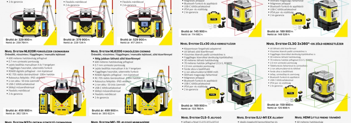 Nivel System aktulis kiemelt ajánlata