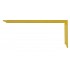 Ácsderékszög festett sárga 800 mm