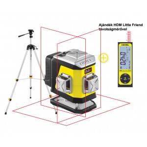 Nivel CL3R 3x360° keresztlézer csomag ajándék távmérővel Nivel CL3R 3x360° keresztlézer csomag ajándék távmérővel