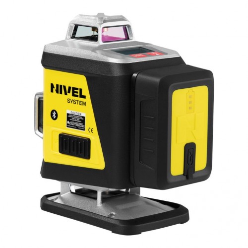 Nivel CL4R LCD 4x360° PIROS keresztlézer