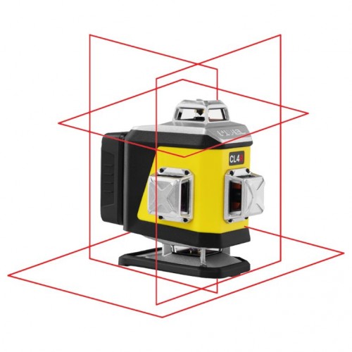Nivel CL4R LCD 4x360° PIROS keresztlézer