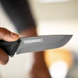 Toughbuilt fix pengéjű kés tokban Toughbuilt fix pengéjű kés tokban