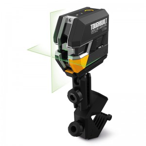 Toughbuilt 15m z&ouml;ld keresztl&eacute;zer