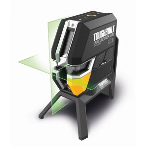 Toughbuilt 30m zöld keresztlézer Toughbuilt 30m zöld keresztlézer