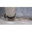 Toughbuilt GelFit térdvédő - kemény borítással Toughbuilt GelFit térdvédő - kemény borítással