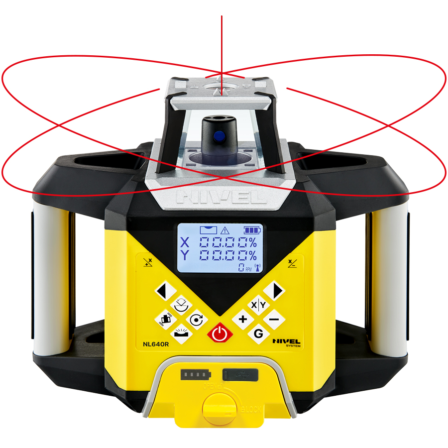 Nivel System NL640R forgólézer