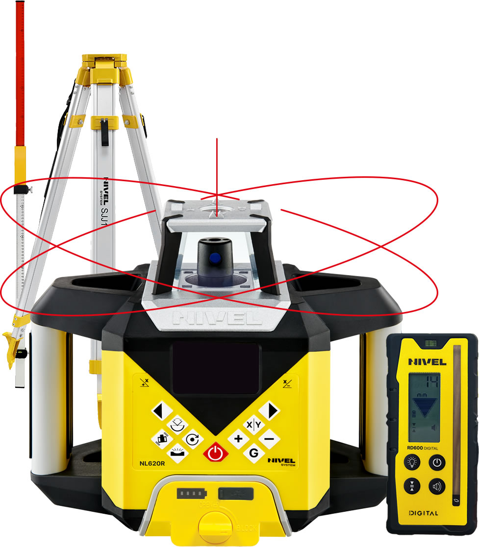 Nivel System NL760R forgólézer
