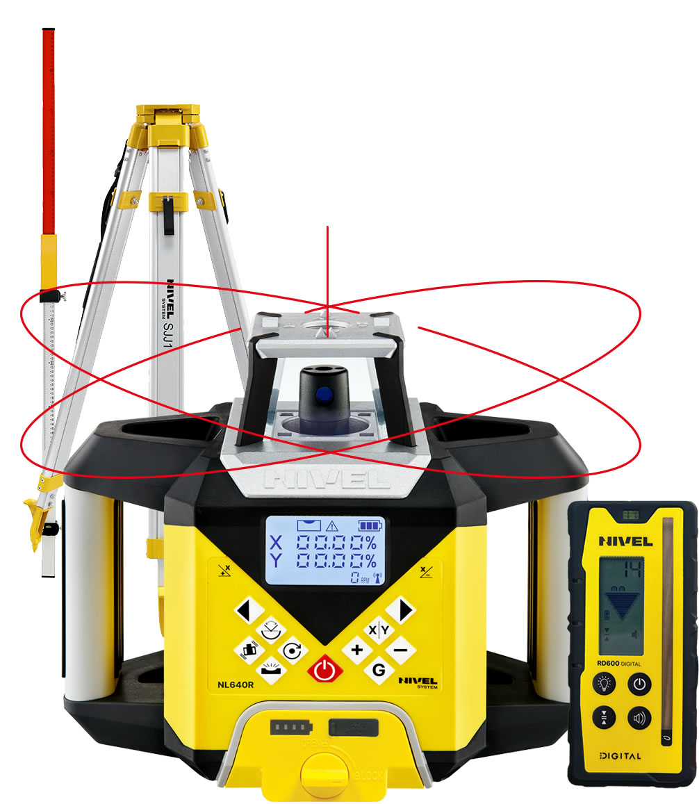 Nivel System NL640R forgólézer
